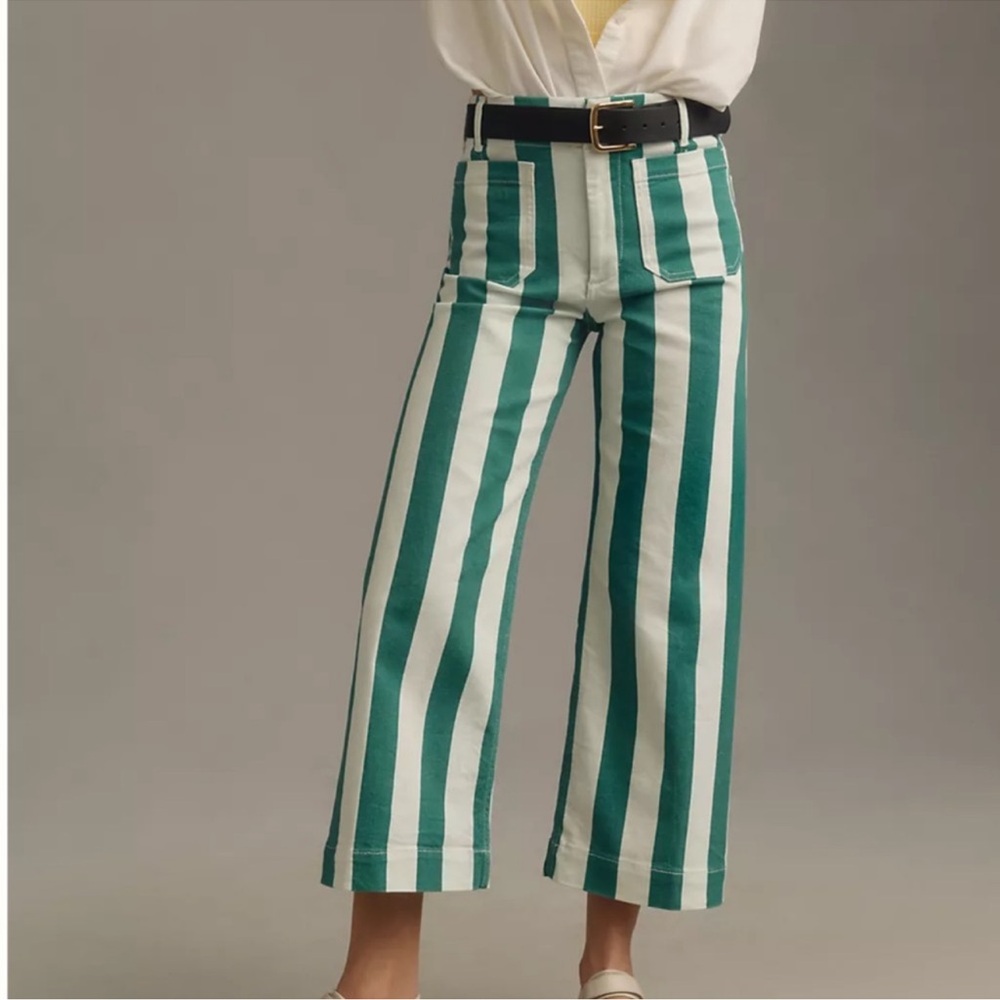 Maeve Colette Striped Jeans
Size 30